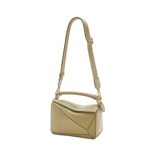 Small Puzzle bag in satin calfskin