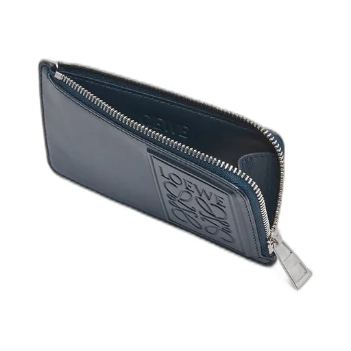 Coin cardholder in satin calfskin