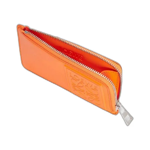 Coin cardholder in satin calfskin