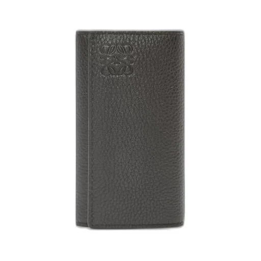 Key case in soft grained calfskin