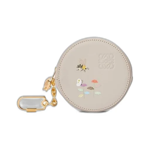 Insects cookie coincase in satin calfskin