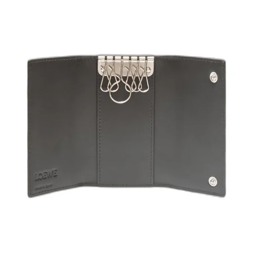 Key case in soft grained calfskin