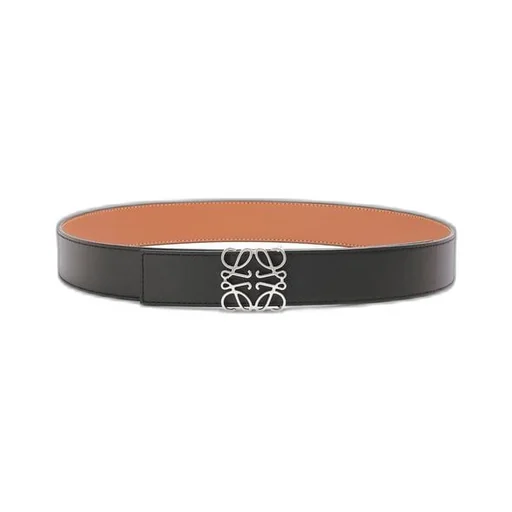 Reversible Anagram belt in smooth calfskin