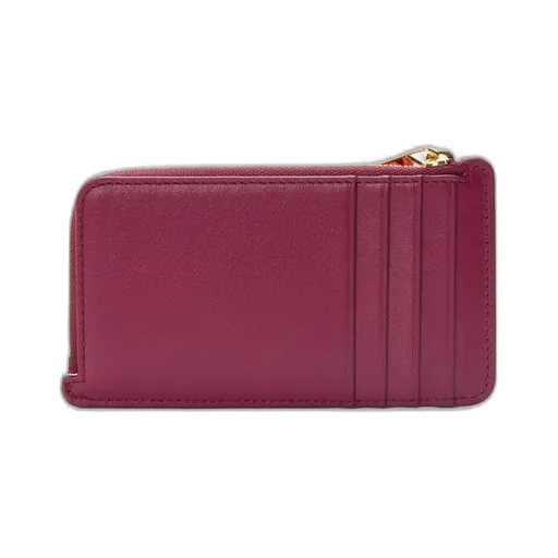 Knot coin cardholder in shiny nappa calfskin