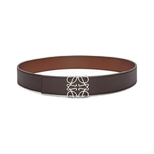 Reversible Anagram belt in smooth calfskin