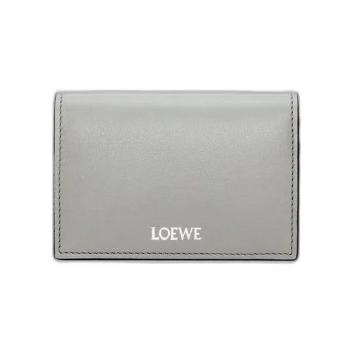 Slim bifold cardholder in shiny nappa calfskin