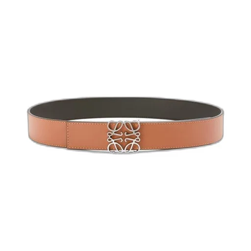 Reversible Anagram belt in smooth calfskin