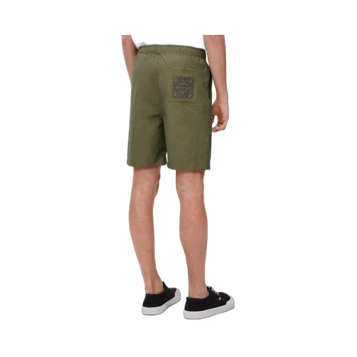 Shorts in cotton blend