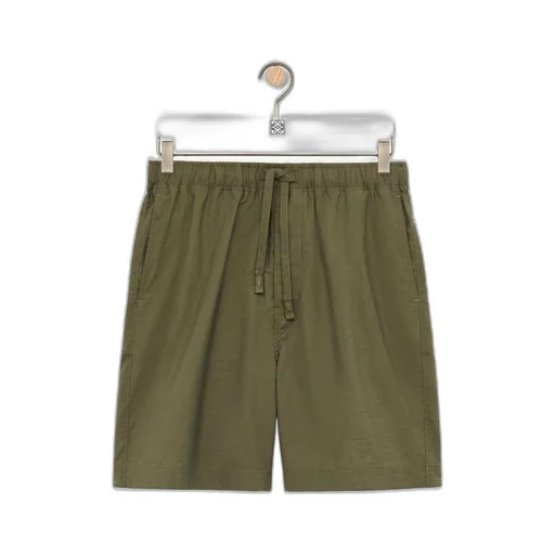 Shorts in cotton blend