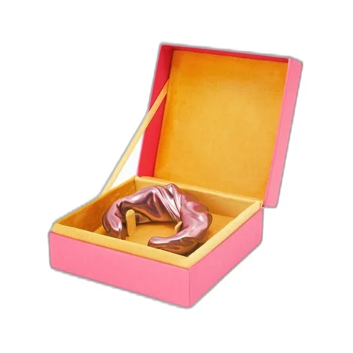Large nappa twist cuff in sterling silver