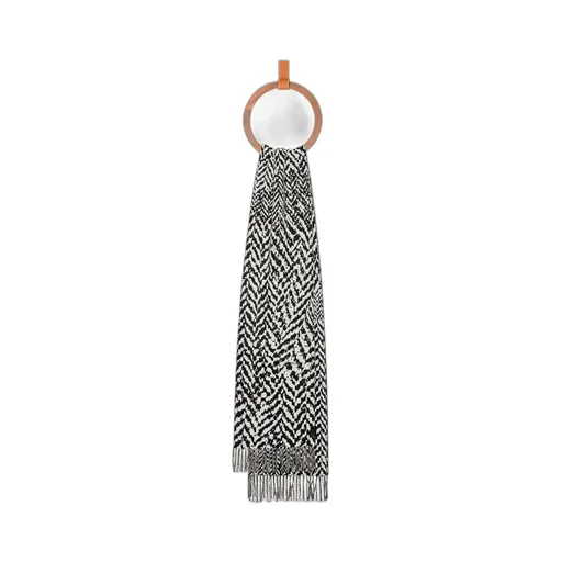Scarf in wool and cashmere