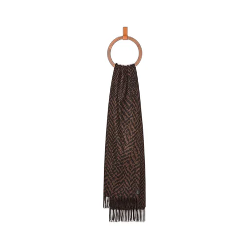 Scarf in wool and cashmere