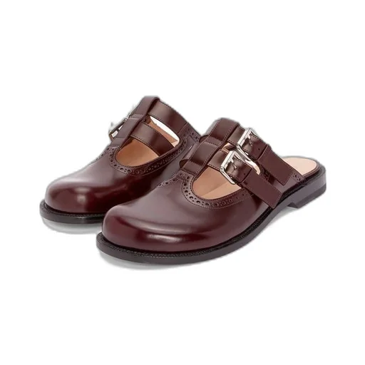 Campo Mary Jane mule in calfskin