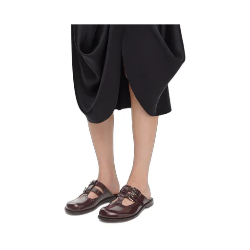 Campo Mary Jane mule in calfskin
