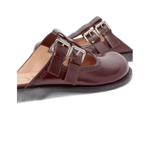 Campo Mary Jane mule in calfskin