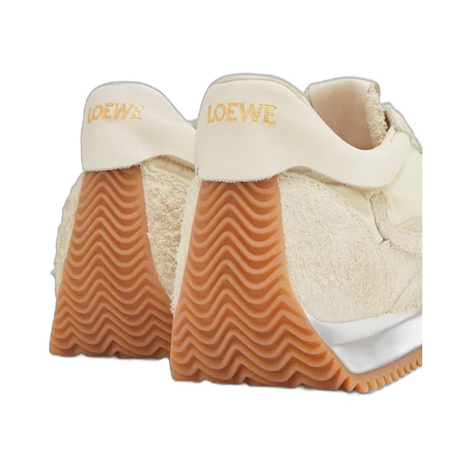 Flow Runner in nylon and brushed suede