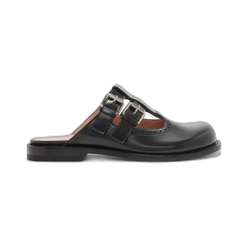 Campo Mary Jane mule in calfskin