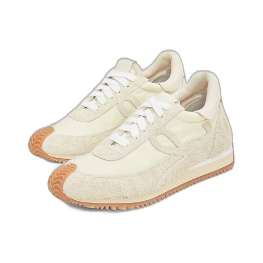 Flow Runner in nylon and brushed suede