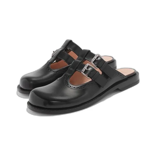 Campo Mary Jane mule in calfskin