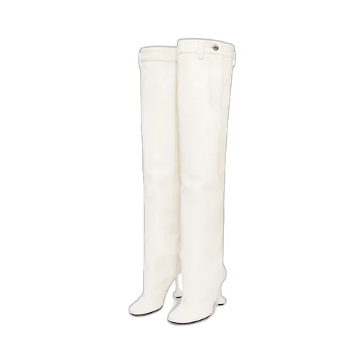 Toy over the knee boot in nappa lambskin