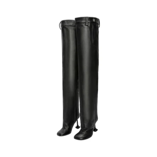 Toy over the knee boot in nappa lambskin