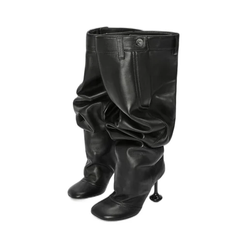 Toy over the knee boot in nappa lambskin