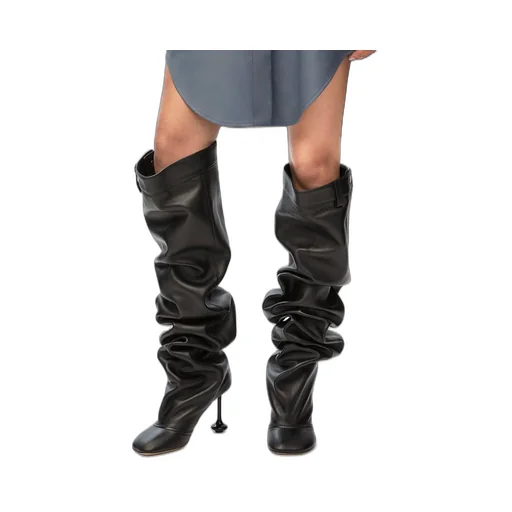 Toy over the knee boot in nappa lambskin