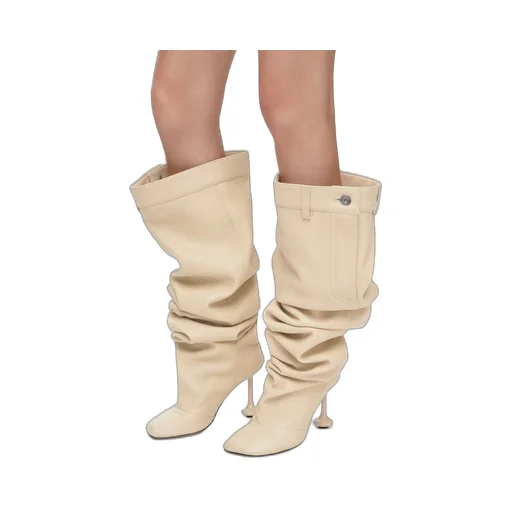 Toy over the knee boot in nappa lambskin
