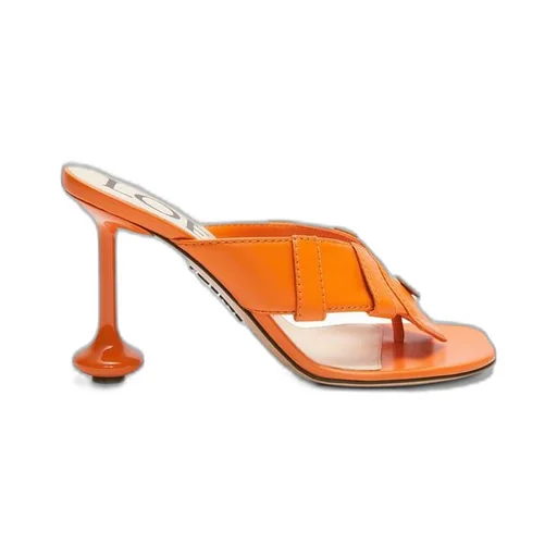 Toy Panta toe post heel sandal in lambskin