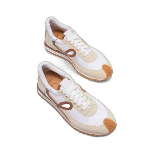Flow Runner in nylon and suede
