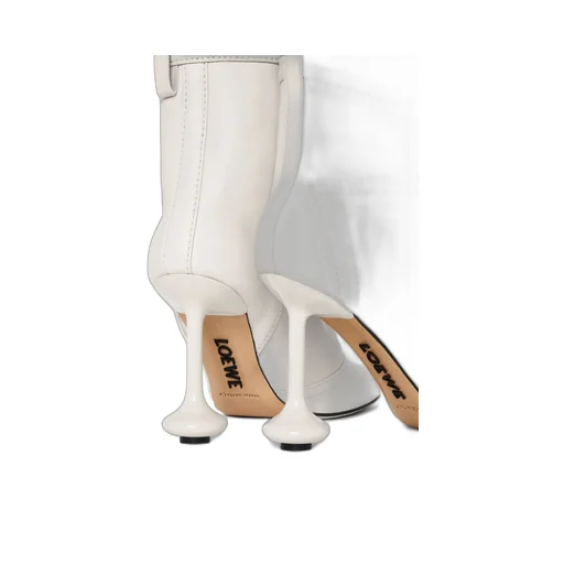 Toy ankle bootie in nappa lambskin