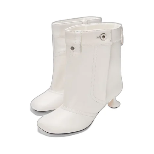 Toy-ankle bootie in lambskin