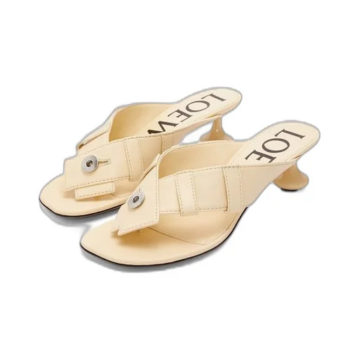 Toy Panta toe post heel sandal in lambskin