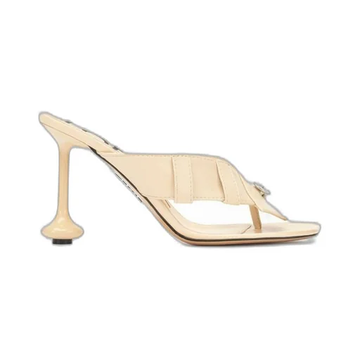 Toy Panta toe post heel sandal in lambskin