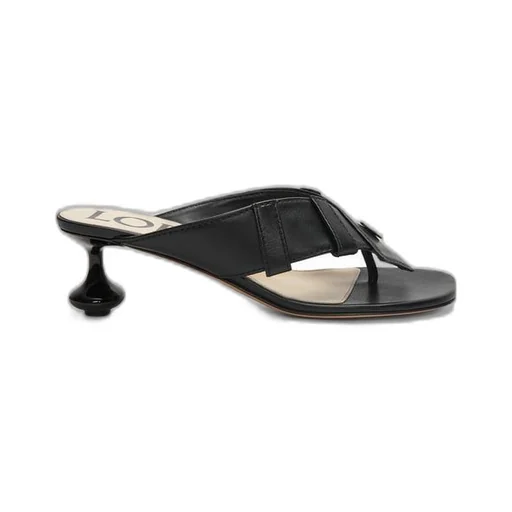 Toy Panta toe post heel sandal in lambskin