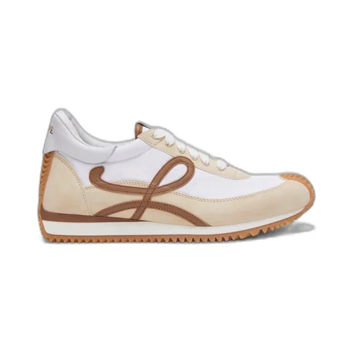 Flow Runner in nylon and suede