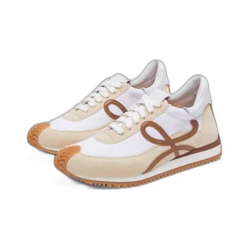 Flow Runner in nylon and suede