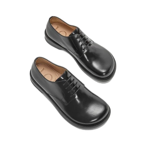 Campo derby shoe in brushed calfskin