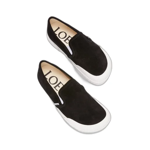 Terra Vulca slip-on sneaker in suede
