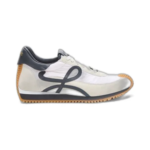 Flow Runner in nylon and suede