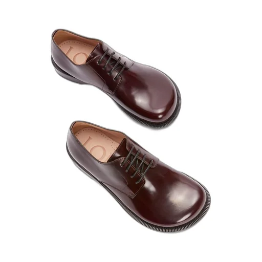 Campo derby shoe in brushed calfskin
