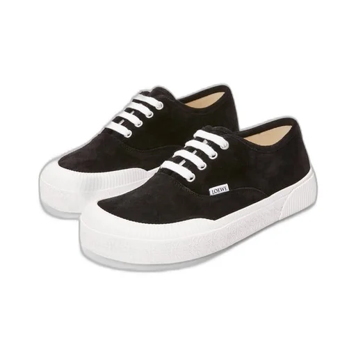 Terra Vulca lace-up sneaker in suede