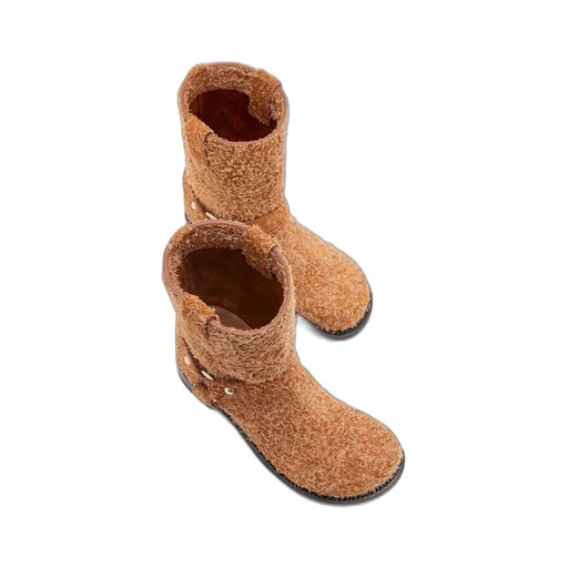Campo Biker boot in brushed suede