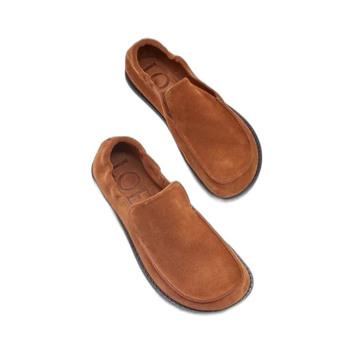 Flex loafer in suede