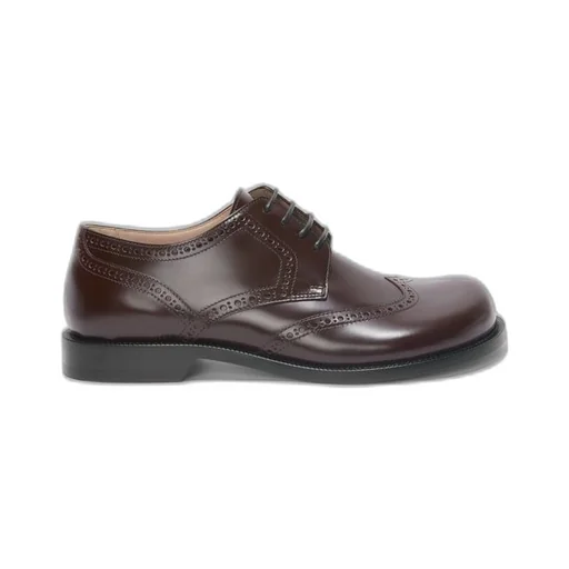 Campo brogue derby in brushed calfskin