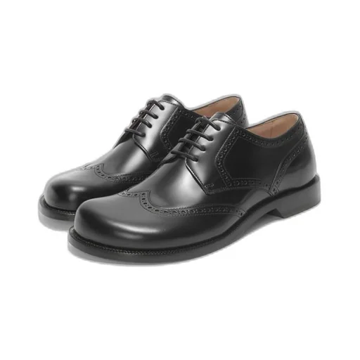 Campo brogue derby in brushed calfskin