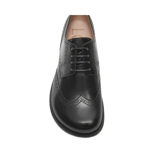 Campo brogue derby in brushed calfskin