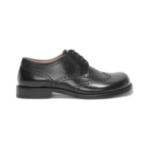 Campo brogue derby in brushed calfskin