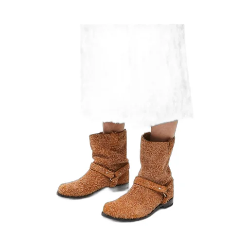 Campo Biker boot in brushed suede