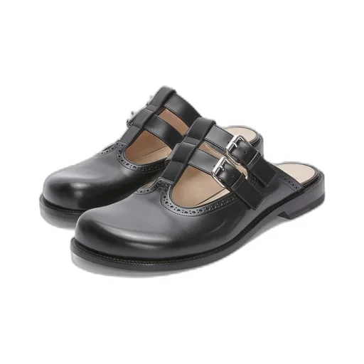Campo Mary Jane mule in calfskin
